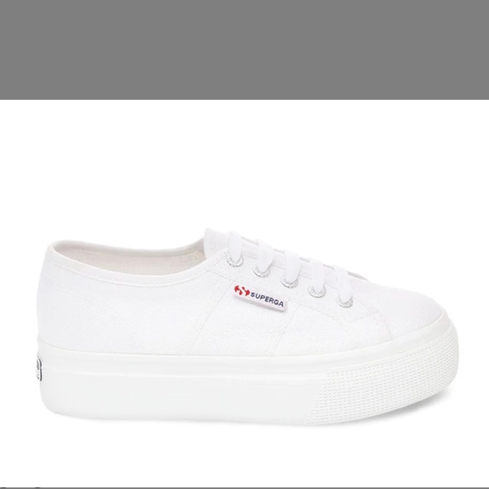 Superga platform canvas sneakers